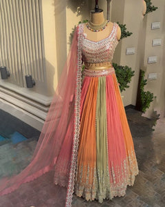 Lehenga choli, Indian lehenga, Bridal lehenga, Traditional lehenga choli, Designer lehenga, Wedding lehenga, Embroidered lehenga, Silk lehenga choli, Bollywood lehenga, Lehenga choli set, Lehenga blouse, Lehenga skirt, Lehenga with dupatta, Lehenga for engagement, Ghaghra Choli, Chaniya Choli, Lehenga for Women