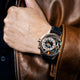 GOOD WATCH-The Electric Cazino Rose Gold Green