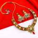 New Hathi Dant Gold Necklace Set