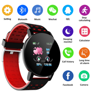 GOOD WATCH-Smart Watch Touch Bluetooth Heart Rate Fitness Sport Waterproof For Android iOS