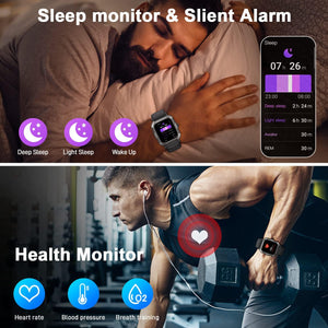 GOOD WATCH-Smart Watch for Men Fitness Tracker