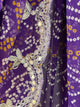 fashion Purple bandhej Chiffon Saree