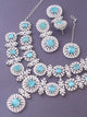 Turquoise Teresa Zirconia Jewellery Set