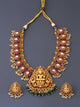 Multicolor Maheswari Temple Jewellery Set - New Arrival