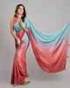 Stylish Ombre Bollywood Designer Silk Saree