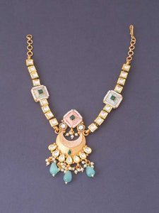 Turquoise Abhikhya Bridal Jewellery Set