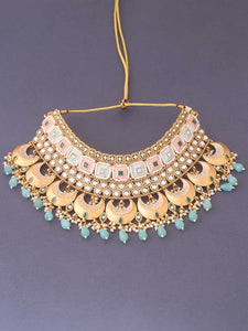 Turquoise Abhikhya Bridal Jewellery Set