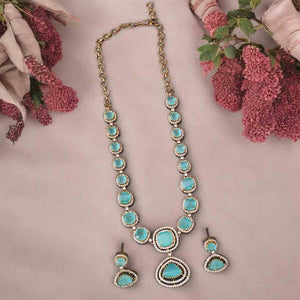 Turquoise Anna Victorian Jewellery Set - New Arrival