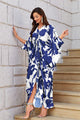 Butterfly Ring Style Kaftan Dress