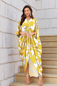 Butterfly Ring Style Kaftan Dress