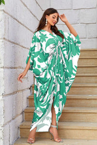 Butterfly Ring Style Kaftan Dress