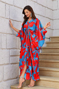 Butterfly Ring Style Kaftan Dress