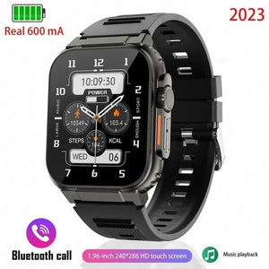 CBC Lige 600mAh Smart Watch Ultra Watch Men Bluetooth Call(Answer/Make Call)