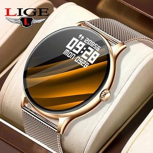 LIGE Smart Watch 1.28 inch Smartwatch Fitness Running Watch