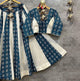 Blue Color Designer Trendy Cotton Lehenga Choli  Set