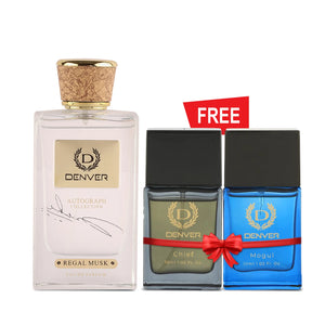 Denver  Autograph collection Regal musk | Free Mogul & Chief 600 ml perfume