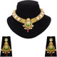 New Hathi Dant Gold Necklace Set