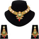 New Hathi Dant Gold Necklace Set