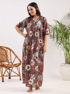 Women Pure Cotton Night Dress