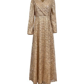 FairyDust Sequin Dress - Golden Cascades