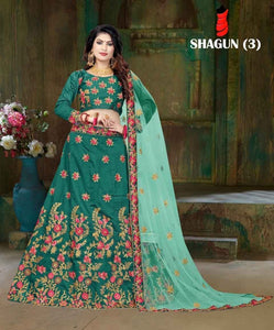 TAPETTA SILK EMBROIDERED LEHENGA CHOLIS