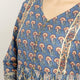 Rang Deep Women Set of Blue Cotton Kurti With Pant