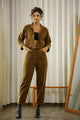 Brown Corduroy Co-ord Set