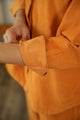 Orange Rust Corduroy Co-ord Set