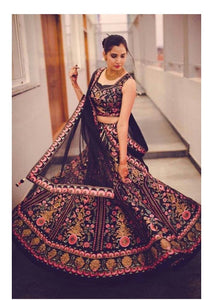 BEAUTIFUL MULTICOLOR DESIGNER LAHENHGA CHOLI