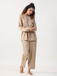 Women Beige modal co-ord set