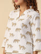 Leopard cotton  Sleep set