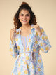 Cotton Printed 3 PEICE Night Suit Set with Pyjama