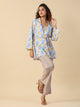 Cotton Printed 3 PEICE Night Suit Set with Pyjama