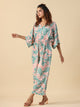 Printed  jumpsuit loungewear