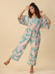 Printed  jumpsuit loungewear