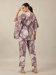 LILAC Cotton Kaftan Set