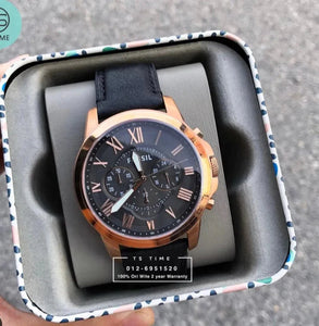 GOOD WATCH- Good Quality leather strap chronograph watch