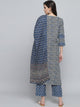 RangDeep Women set Indigo Blue Printed Kurta Set